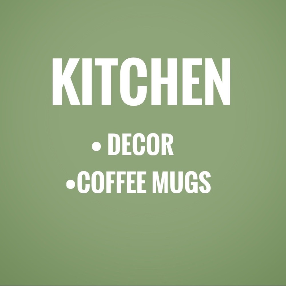 Kitchen Accessories ☕️